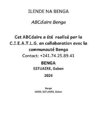 Abécédaire Benga