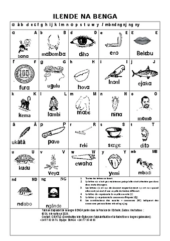 Alphabet Benga